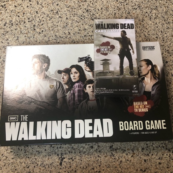 Cryptozoic Other - 🛑Sold🛑The Walking Dead Board (Opened/Complete) Game & Card Game (Sealed)